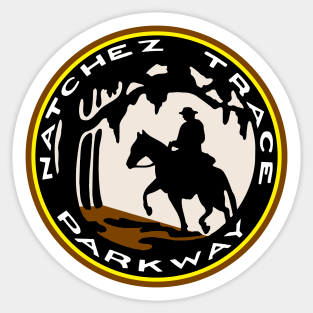 Natchez Trace Parkway insignia Sticker
